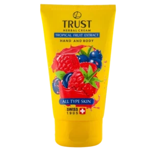 کرم دست و بدن میوههای استوایی تراست | تراست ایران