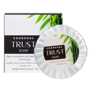 صابون ذغال بامبو و نارگیل | تراست ایران